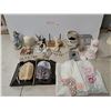 Image 1 : Candles, lamp, alarm clock, glass décor