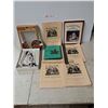 Image 1 : 4 piece bar set, rulers and books