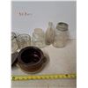 Image 3 : glass jars misc