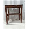 Image 1 : wood end table
