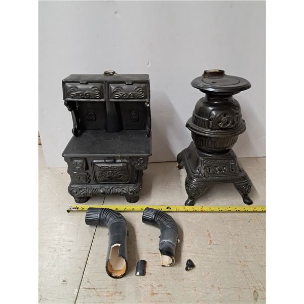 mini cook stove set some chips