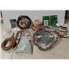 Image 1 : box of misc christmas décor
