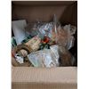 Image 4 : box of misc christmas décor