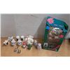 Image 1 : santa klaus in a box + salt + pepper shakers