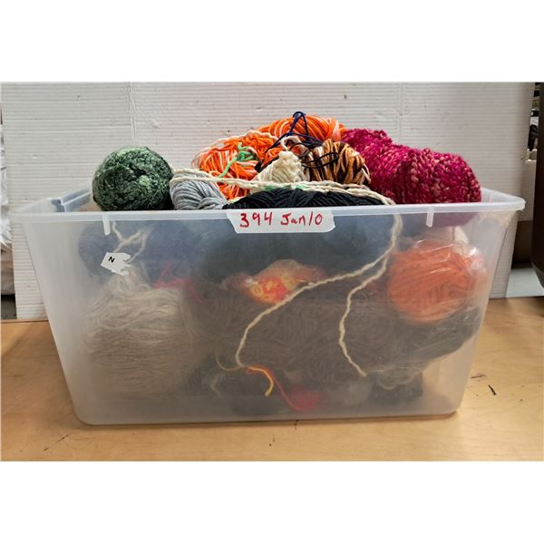 lot of yarn