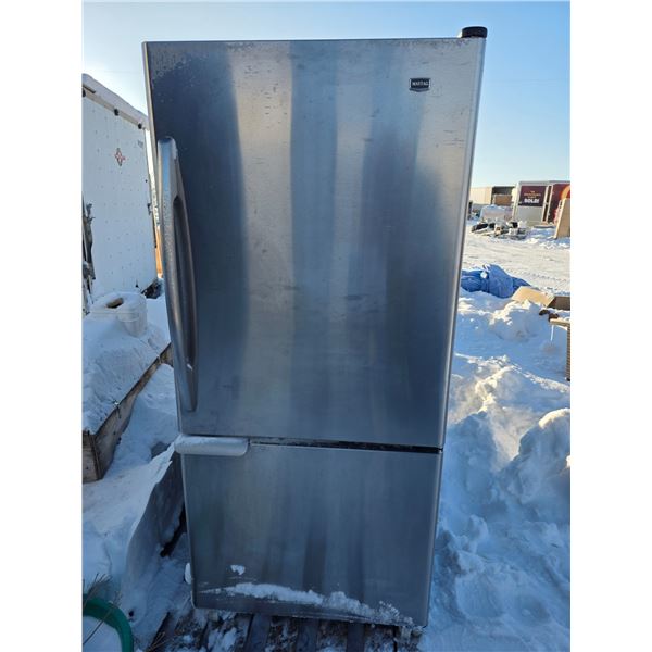 Maytag refrigerator- 30" by 30" by 66"H