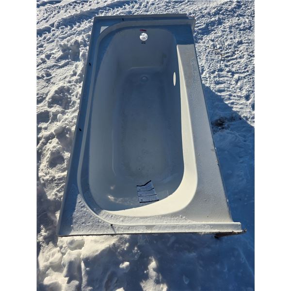 Bath tub- 60" by 30" by 20"H
