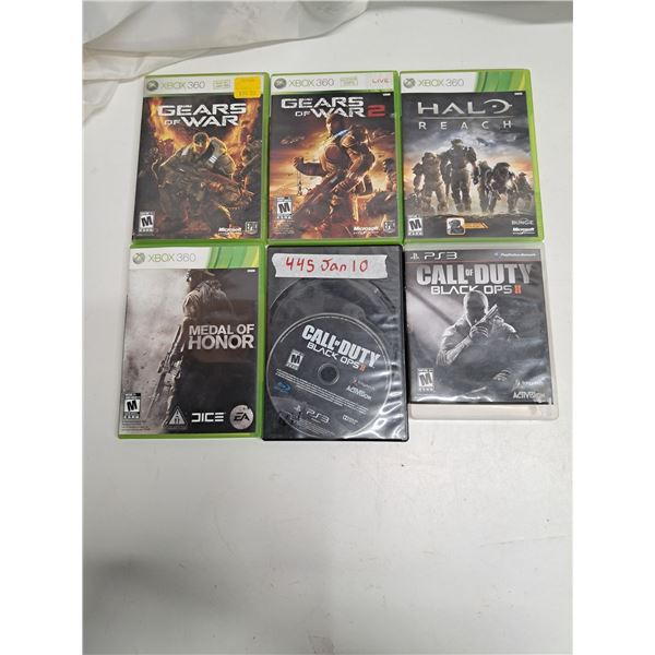Xbox 360 + call of duty play station
