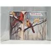 Image 1 : two cardinals in winter picture