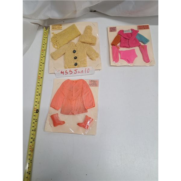 barbie doll coats and boots