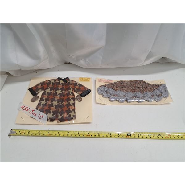 barbie doll poncho and coat