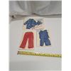 Image 2 : barbie doll rain coat, pants, tank top + shorts