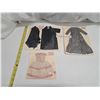 Image 1 : long barbie doll coat + two dresses