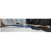Image 1 : 7 feet long ski's + 55" long ski sticks
