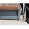 Image 5 : wooden shelf +saddle chair (chair needs work)