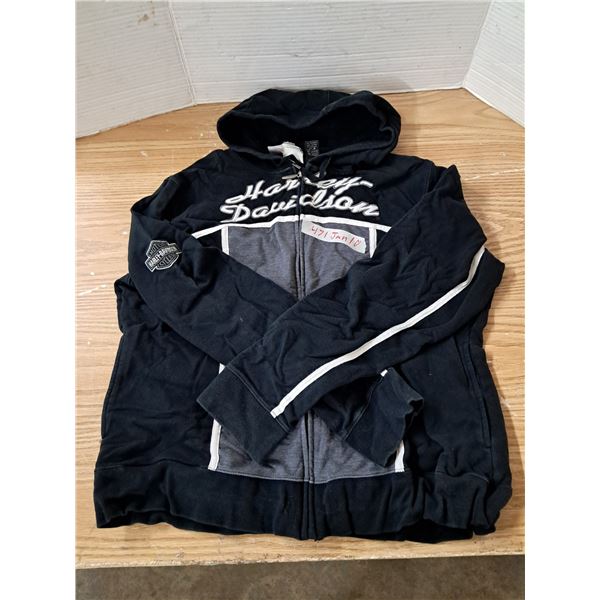 harley davison zipper hoodie - kids XXL