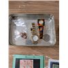 Image 2 : welchs tin, watches, and stamps