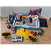 Image 1 : tin tray + toys