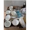 Image 2 : misc glass dishes