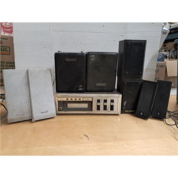 lot of speakers