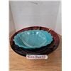 Image 1 : 3 glass bowls