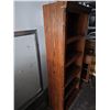 Image 2 : Wood bookshelf- 30" by 12" by 72"H