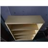 Image 2 : Yellow bookshelf- 32" by 10" by 49"H
