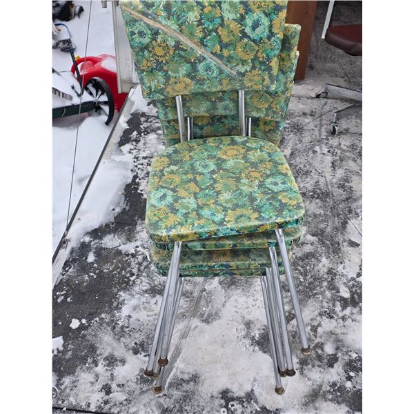 Set of 4 kitchen chairs- 34"H