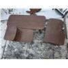 Image 1 : Bed side tables and large coffee table- 28" by 13" by 9"H and 18" by 48" by 14"H