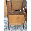 Image 4 : Antique dresser and mirror- 32" by 18" by 70"H
