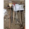 Image 1 : Shovels and brooms