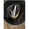 Image 2 : Bucket of chains, straps and drive belt