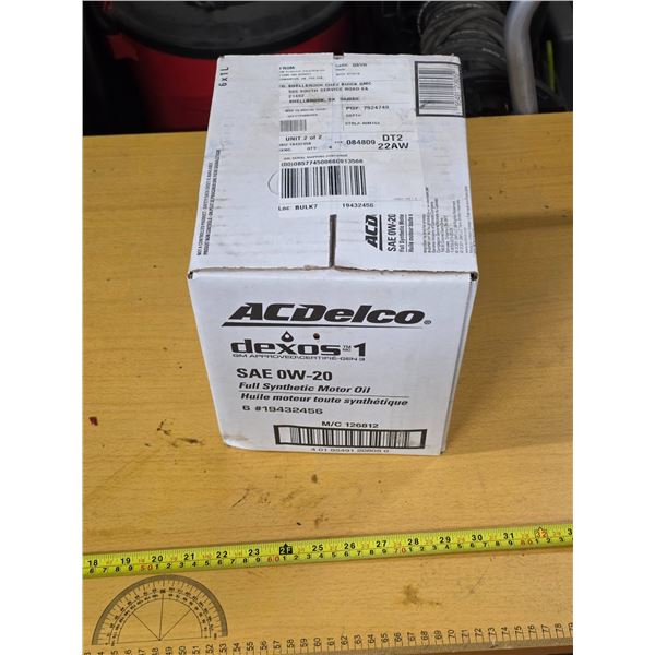6 bottles of 1L oil- SAE 0W-20