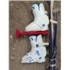 Image 4 : 62" Omega Woodcore Pulsar RU Skis w/ Poles and Ski Boots