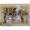 Image 2 : (2) Carry Box w/ Brass Hose ends and Etc.