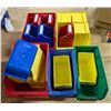 Image 1 : Lot of Tool Storage Tubs, Variety Sizes