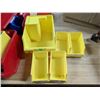 Image 2 : Lot of Tool Storage Tubs, Variety Sizes