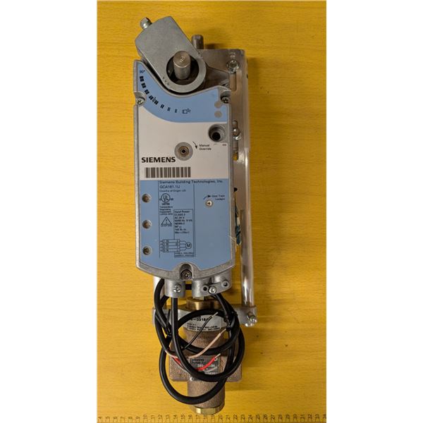 Siemens Model:010825 GCA161.1U GCA Series Spring Return 143 1b-in Electronic Damper Actuator