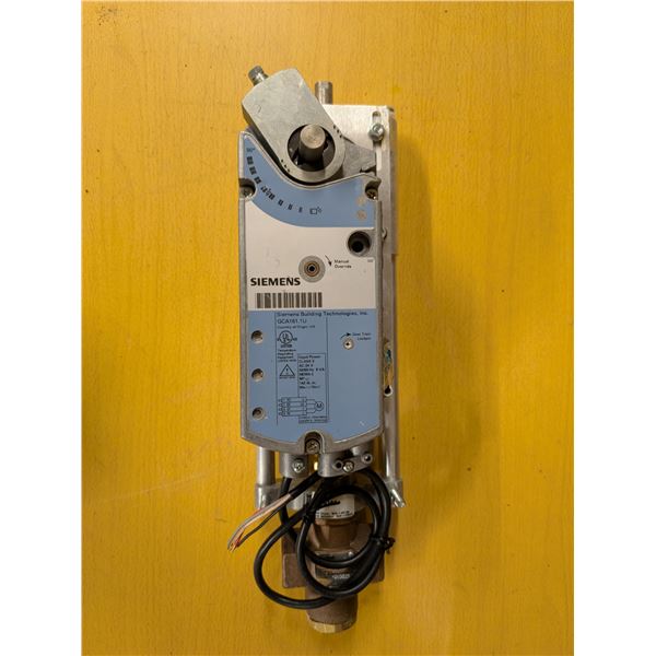Siemens Model:010825 GCA161.1U GCA Series Spring Return 143 1b-in Electronic Damper Actuator