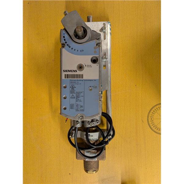 Siemens Model:010825 GCA161.1U GCA Series Spring Return 143 1b-in Electronic Damper Actuator