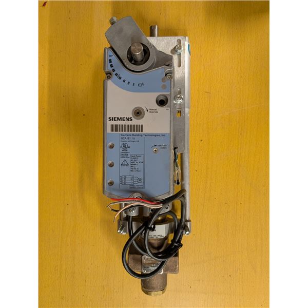 Siemens Model:010825 GCA161.1U GCA Series Spring Return 143 1b-in Electronic Damper Actuator