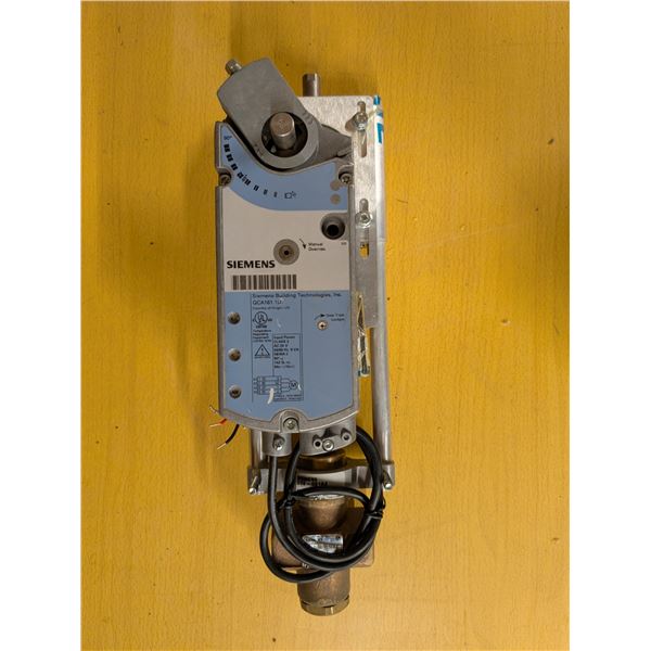 Siemens Model:010825 GCA161.1U GCA Series Spring Return 143 1b-in Electronic Damper Actuator