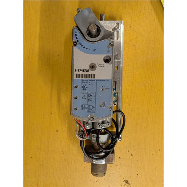 Siemens Model 010825 GCA161.1U GCA Series Spring Return 143 1b-in Electronic Damper Actuator