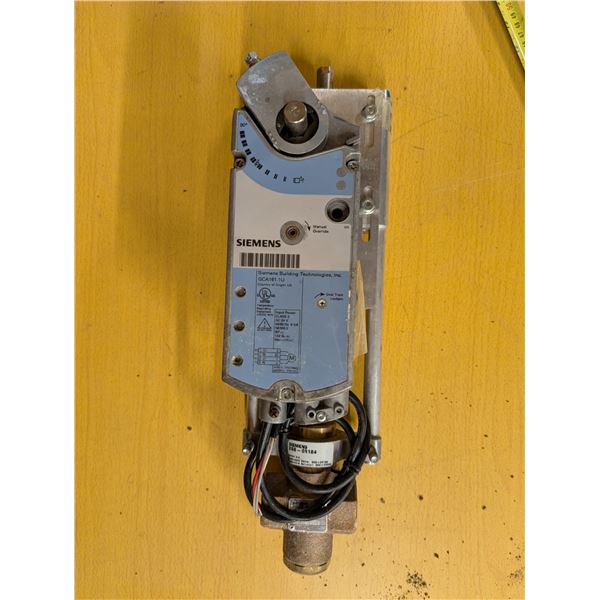 Siemens Model 010825 GCA161.1U GCA Series Spring Return 143 1b-in Electronic Damper Actuator
