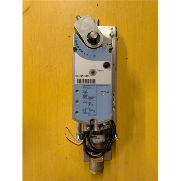 Siemens Model 010825 GCA161.1U GCA Series Spring Return 143 1b-in Electronic Damper Actuator