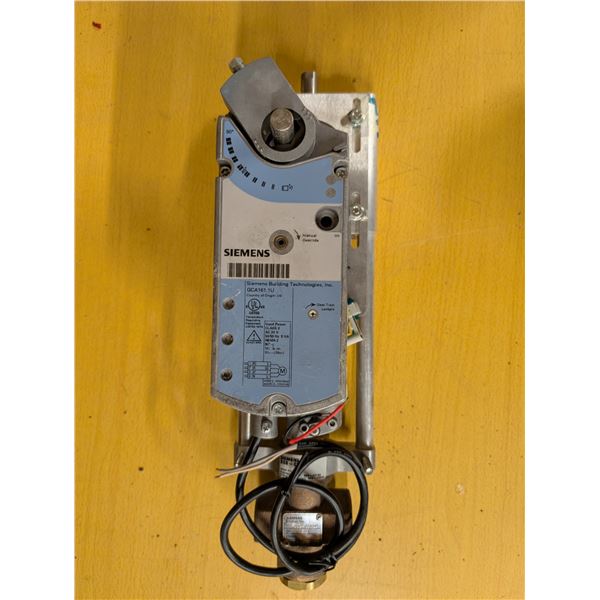 Siemens Model 010825 GCA161.1U GCA Series Spring Return 143 1b-in Electronic Damper Actuator
