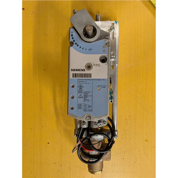 Siemens Model 010825 GCA161.1U GCA Series Spring Return 143 1b-in Electronic Damper Actuator