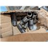 Image 5 : Bin Full of Black Steel Pipe Nipples and etc.