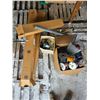 Image 1 : Pallet of wire spools and racks to store them- might not be complete