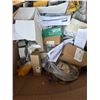 Image 3 : Box of electrical components and hardware